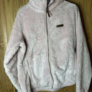 Pink Colombia Textured Zip-Up Jacket *Like New!!*